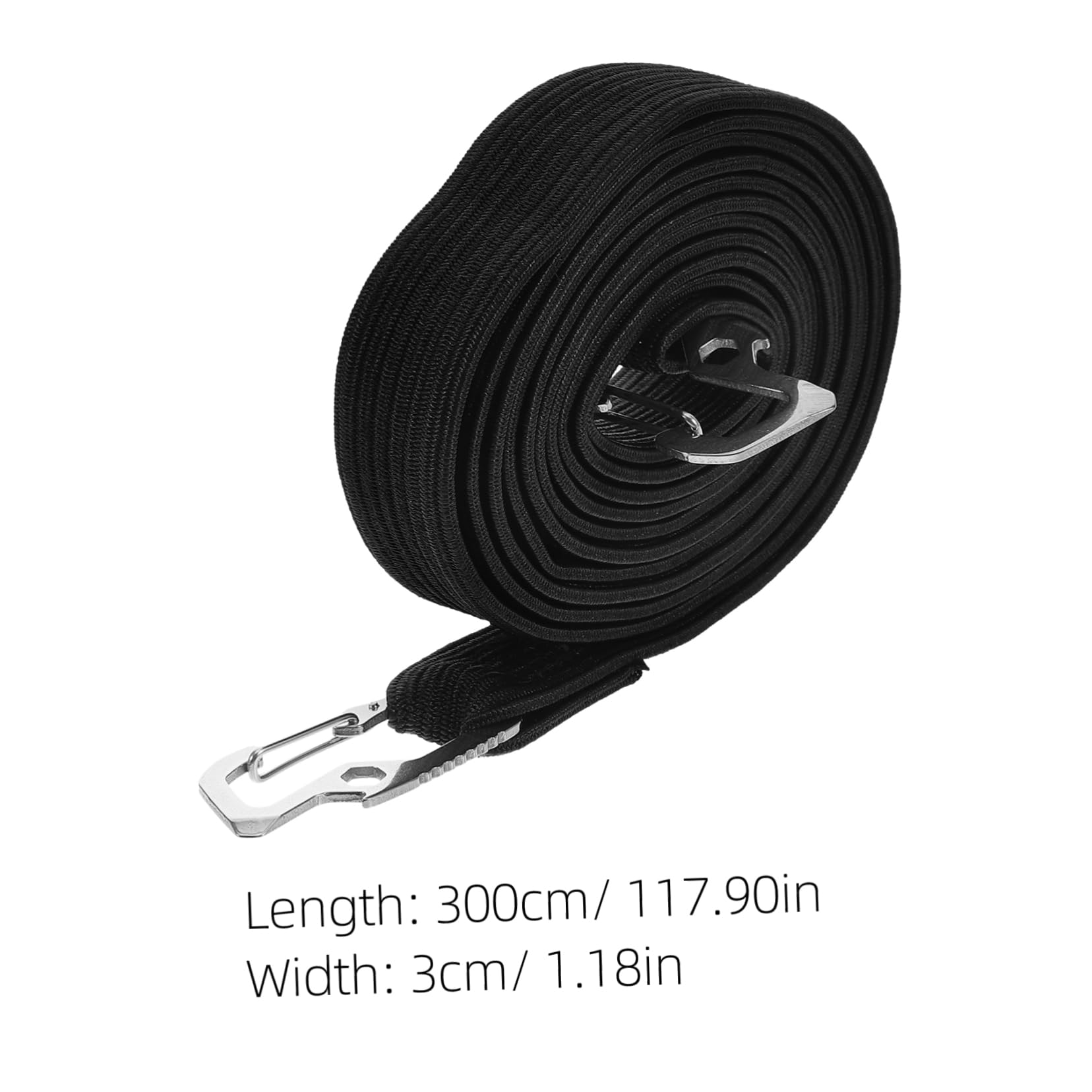 GRIRIW Elastic Strength Straps Electric Bike Luggage Stretchy Ropes Secure Towing Easy to Use Hooks