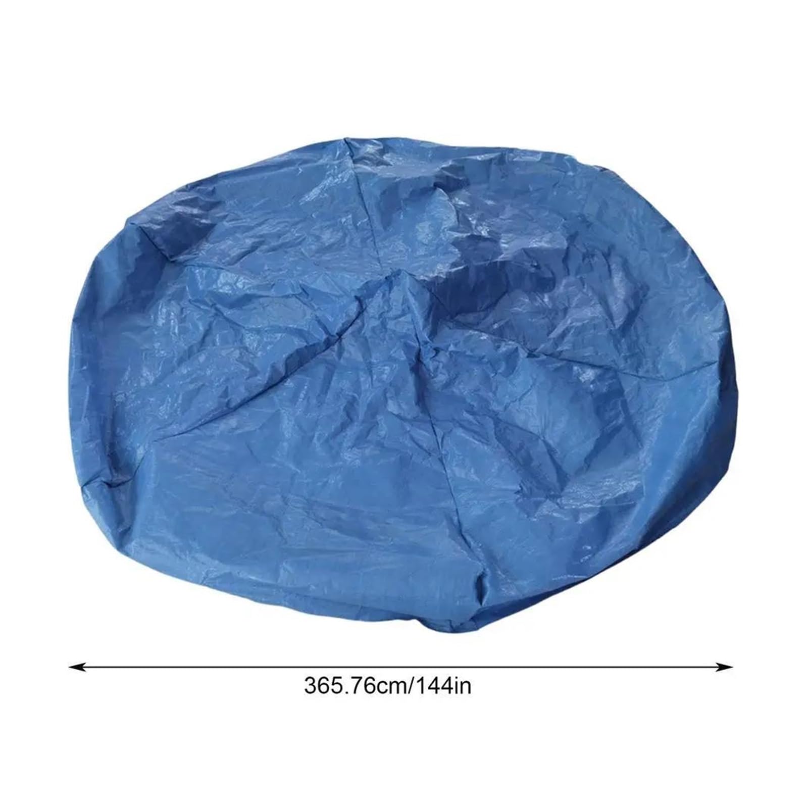 Colchoneta Recambio Exterior Trampolín Cubierta De Protección Solar para Trampolín, Cubierta De Sombrilla Anti-UV A Prueba De Polvo, Cubierta De Protección Azul