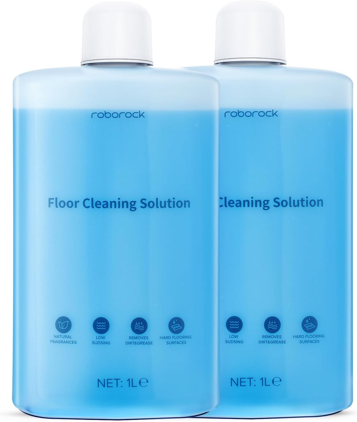 Original floor cleaner liquid for All Series Wet/dry vacuum cleaners & Robot Vaccum Cleaner, S8 pro ultra, S7 max ultra, Q7 max, Q8 max, Qrevo S, F25 RT, 1000mL*2, Dilution Ratio 1:200