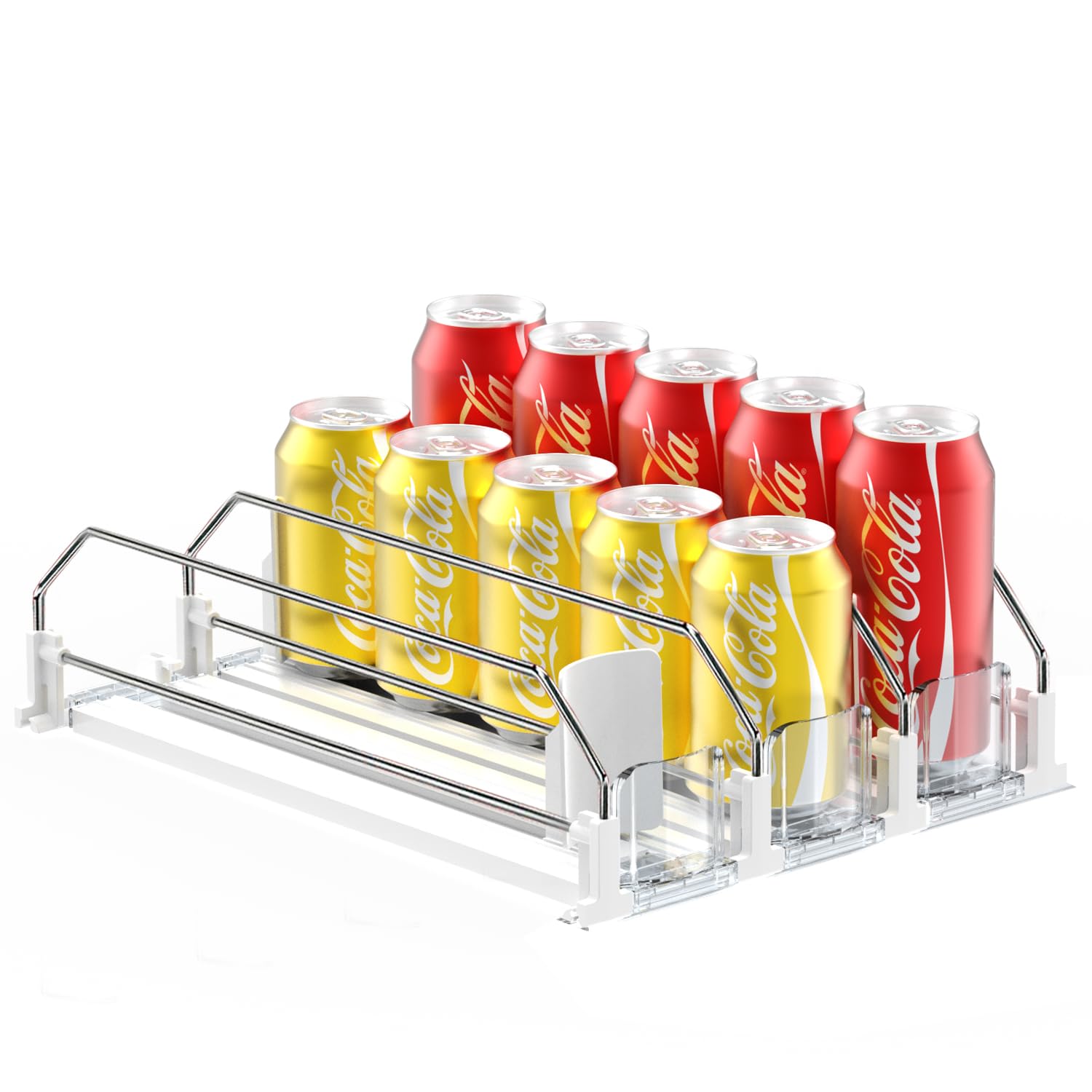 Amazon.com: Drink Organizer for Fridge,Automatic Pusher Glide Soda
