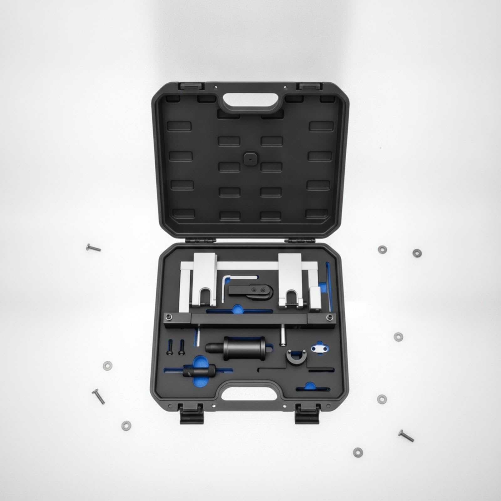 MERIGLARE Outil Calage Moteur Fixateur en Acier Carbone pour Entrien Automobile Professionnel Mécaniciens Atelier Réparation Voiture