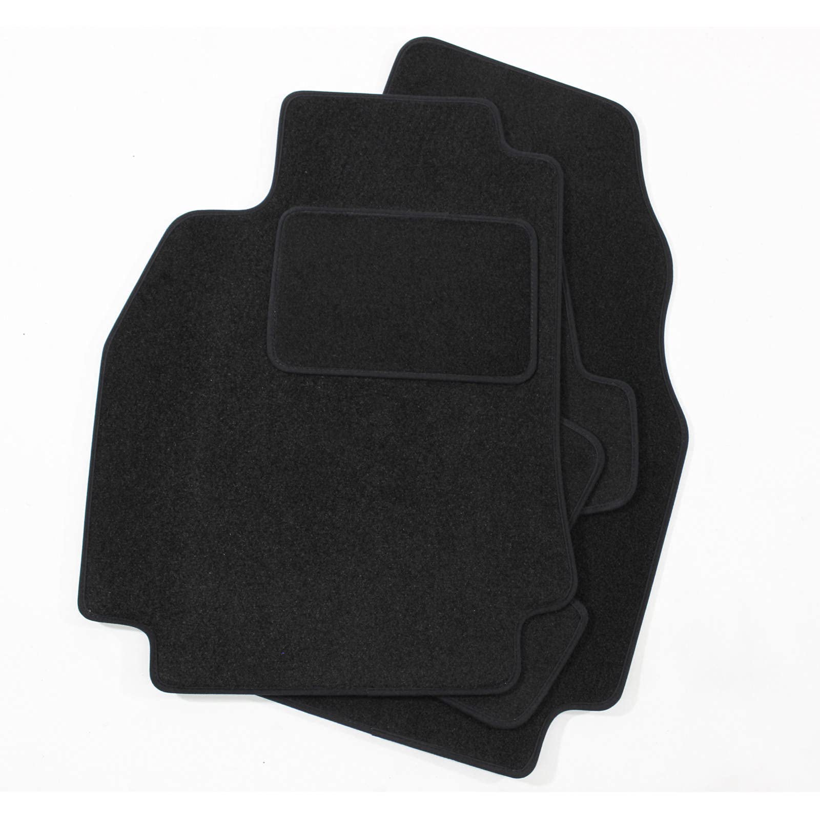 Tappeti su Misura per Renault Megane II 2002-2008 Velluto Nero Moltico