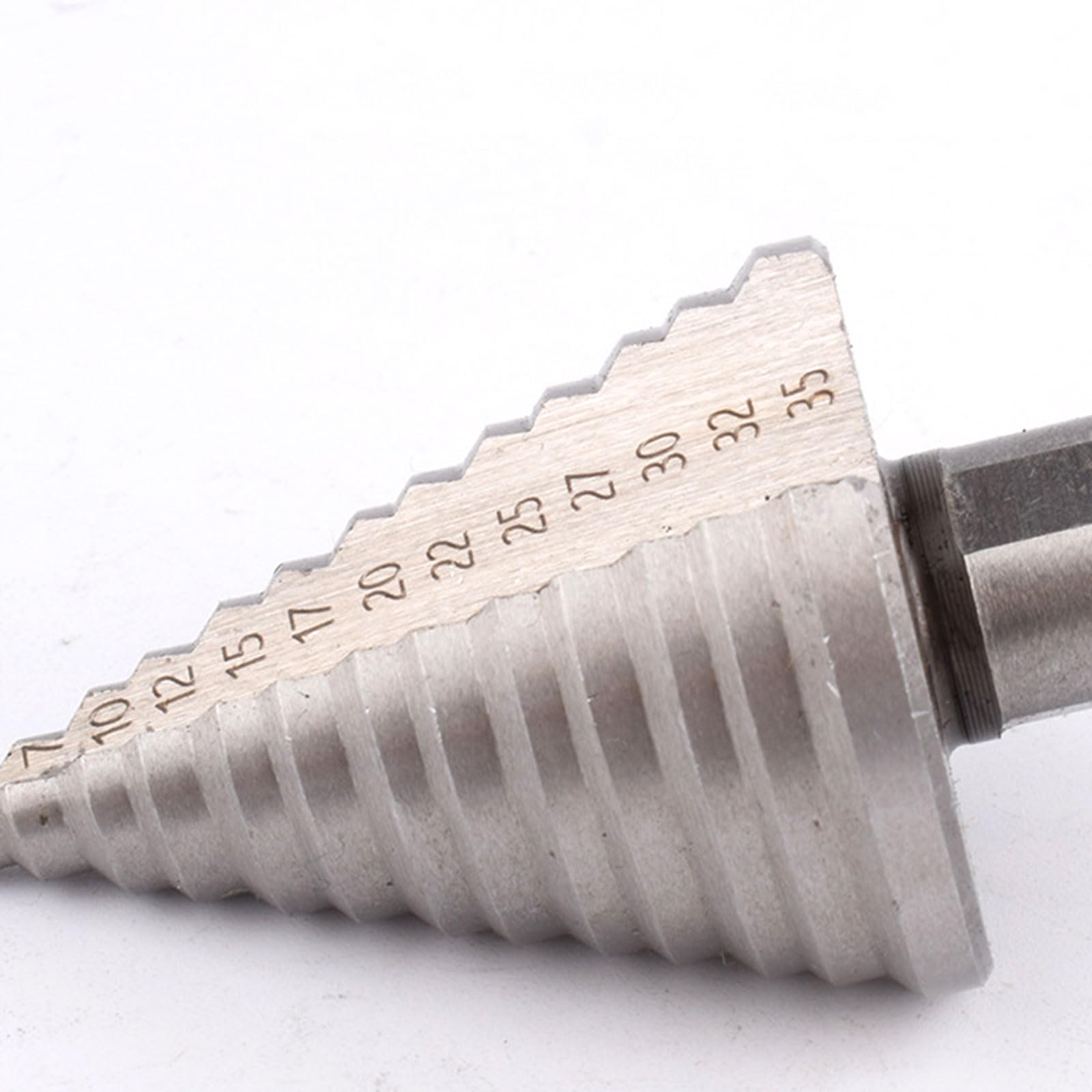 Stufenbohrer, Kegelbohrer, Schälbohrer, Spiralnut, Kegelbohrer, für Metall, Edelstahl, Aluminium, Kupfer, Holz und Andere Materialien, Erzielen Sie Eine Hervorragende Schnittleistung, Ø 5-35mm