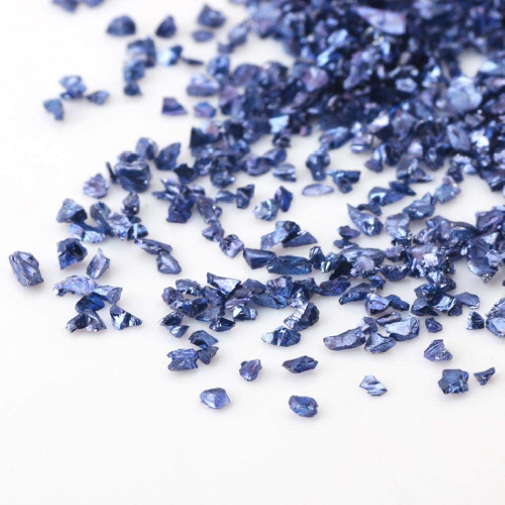 Free Shipping OlingArt 45g/lot Gold Silver Mixing Nail Art Crushed Glass Nail Stones Irregular Decoration DIY Necklace Pendant,BLSS 1011 45G