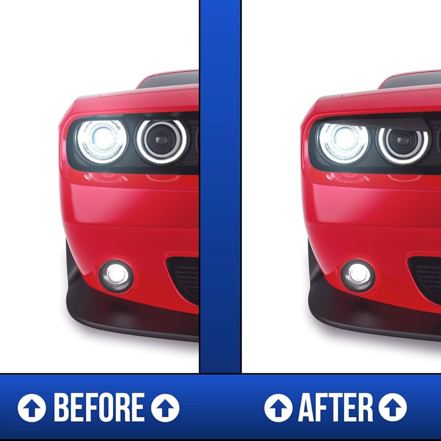 Amazon.com: GRIDREADY Headlight eyelids for Dodge Challenger