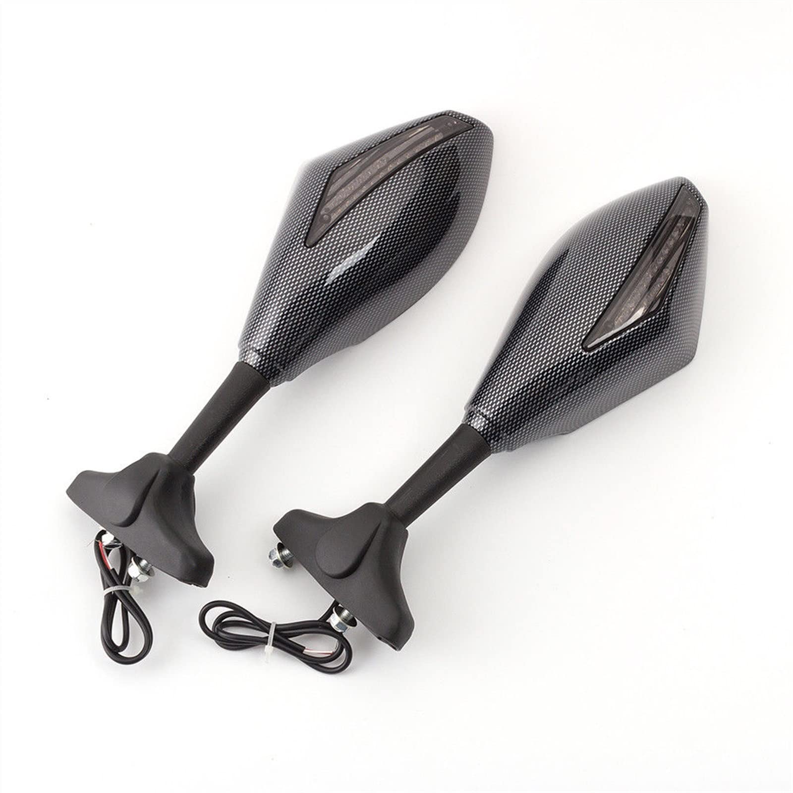 Specchietti Manubrio Moto COPPIA SPECCHIETTI RETROVISORI PER TRIUMPH SPEED TRIPLE 1050 Triumph Street Triple