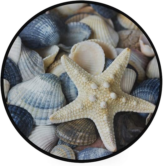 Amazon Vawa ラグ 円形 洗える マット おしゃれ きれい シェル ヒトデ 海 貝殻 丸型 滑り止め付き 柔らかい 四季通用 インテリア 直径92cm ラグ カーペット オンライン通販 Amazon Vawa ラグ 円形 洗える マット おしゃれ きれい シェル ヒトデ 海 貝殻 丸型 滑り止め付き 柔らかい 四季通用 インテリア 直径92cm ラグ カーペット オンライン通販