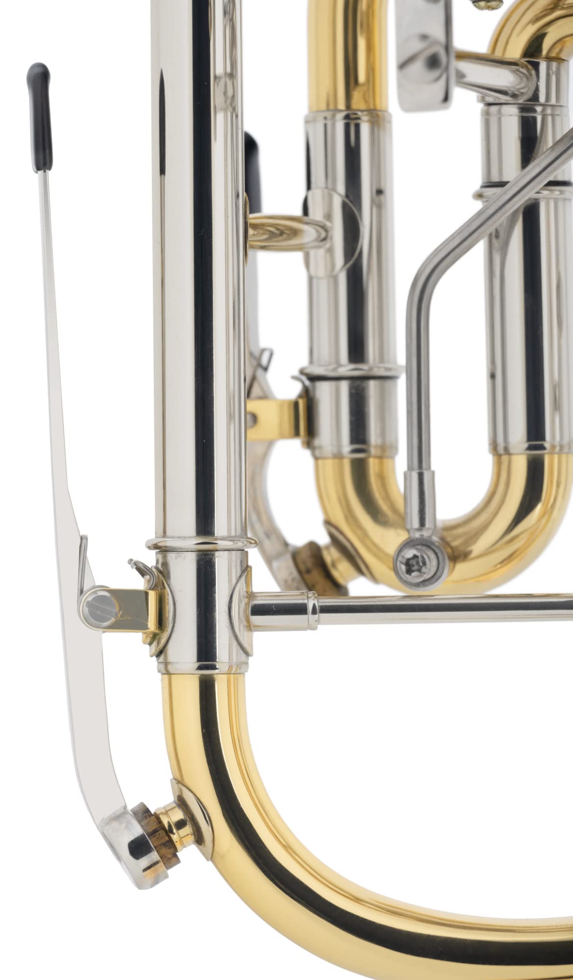 Classic Cantabile TR-43G Tromba da Concerto in Bb (ottone dorato, pistoni rotativi, trigger al 3° pistone, verniciatura trasparente, custodia rigida e bocchino inclusi)