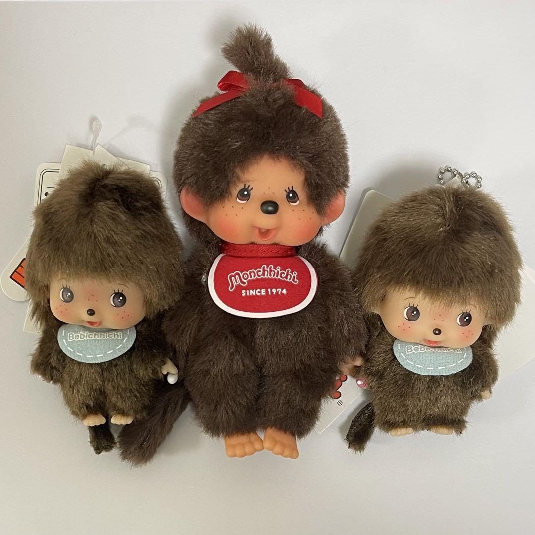 Amazon.co.jp: モンチッチ ベビちっち 3体まとめ売り VWZU : おもちゃ