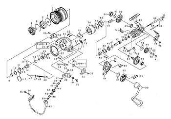 Amazon | ダイワ(DAIWA) 純正パーツ 17 スティーズ タイプ2 ハイ