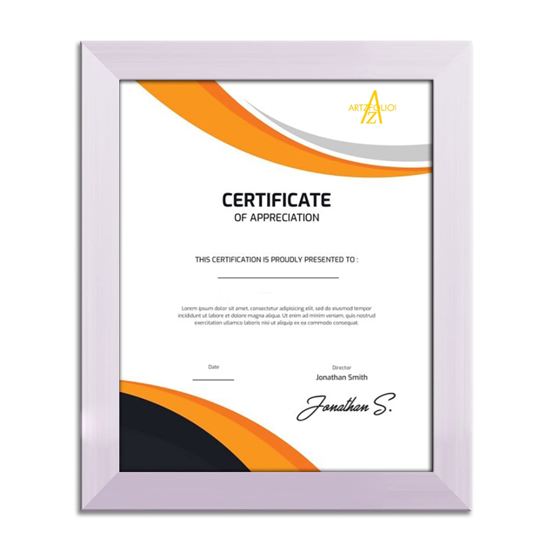 ArtzFolio Frame for Certificates D547 | Wall Photo Frame Collage for Living Room | Picture Frames Home & Wall Decoration | White | Single Unit | With Back Stand | A4 Size (B0B75B1H45) Amazon Price History, Amazon Price Tracker