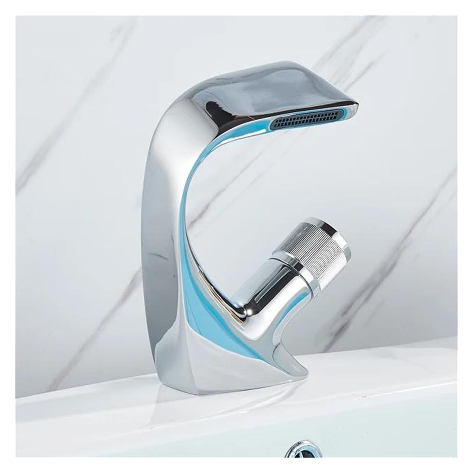 MXXQRHF Bathroom Sink Faucets Black Faucet Hot & Cold Water Mixer Single Hole Crane Deck Mounted Basin Tap Chrome Finished,Single,Lever monobloc Kitchen Mixer