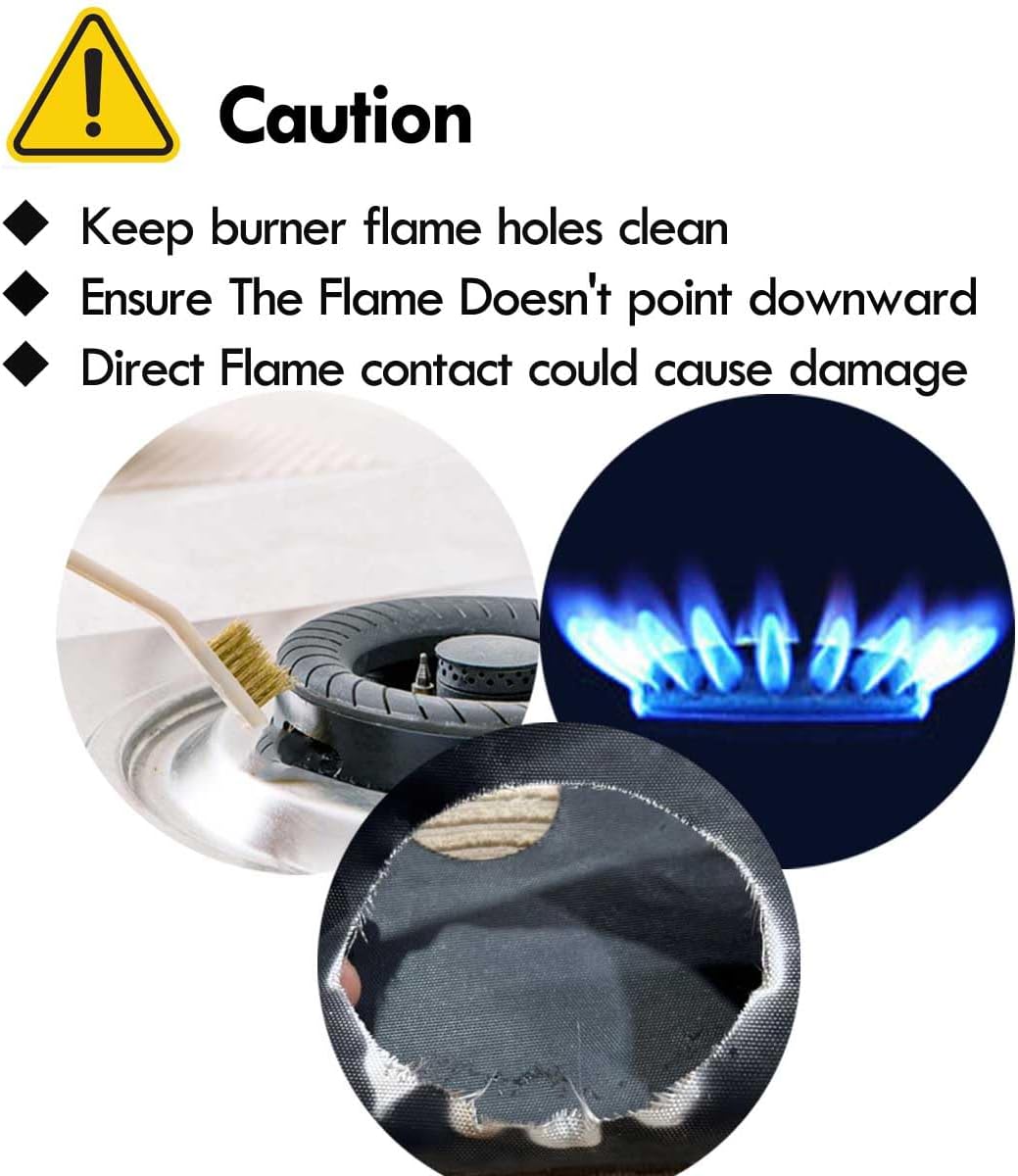 2PCS Gas Range Cooktop Protector 0.3mm Thickness Thin For GE Model PGP9036 CGP95362 36inch Cook top liner image 5 of 7 B0DPVK9VLR