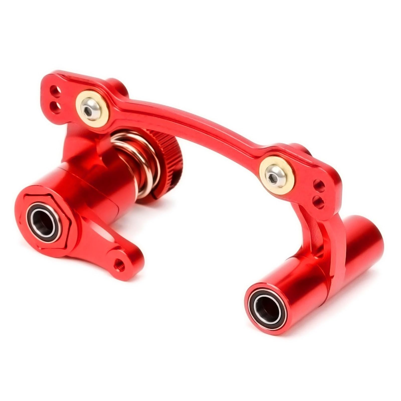 eumenghe 1Set Alloy Steering Assembly #AR340073 AR340060 for 1/7 1/8 RC Cars for ARR-MA for TA-LION for FEL-ONY for FIRET-EAM for Kra-ton for OUT-CAST(Rot)