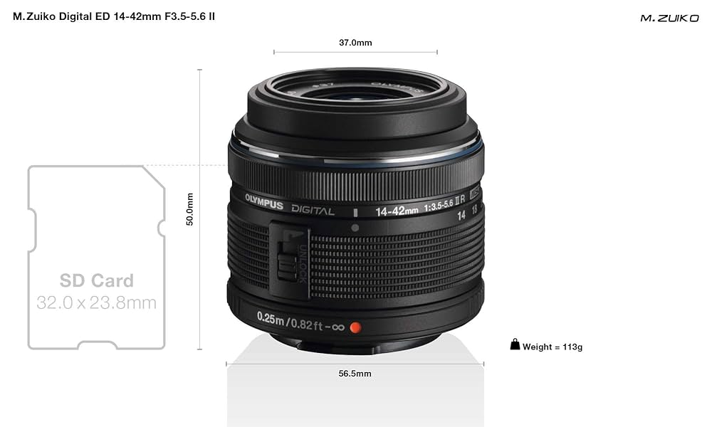 動作確認済!OLYMPUS M.ZUIKO 14-42mm Ⅱ 標準ズームレンズ Amazon.co.jp: Olympus M.ZUIKO DIGITAL 14-42mm 1:3.5-5.6 II R