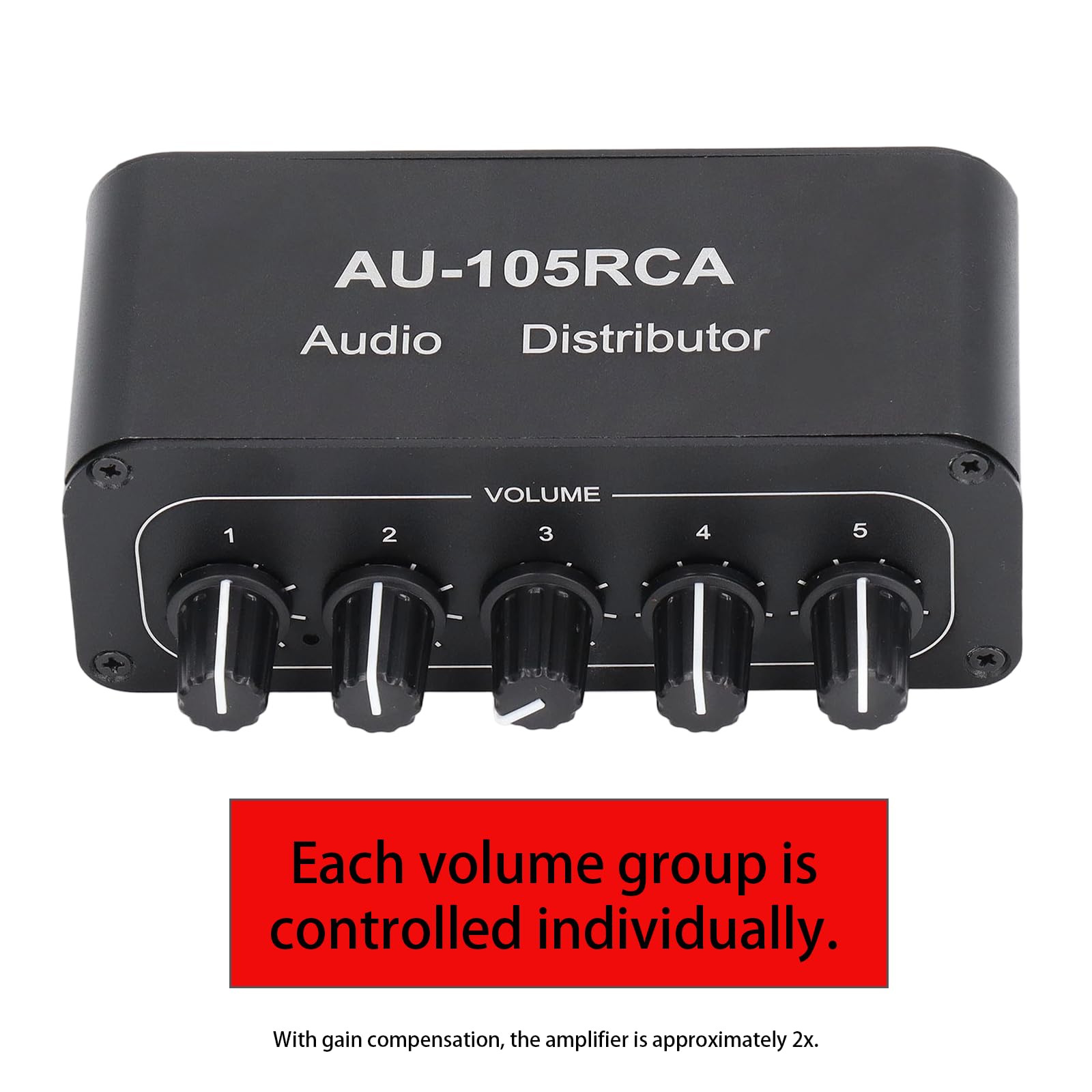 Commutatore Audio Bidirezionale, Commutatore Audio Bidirezionale Stereo A 5 Vie L/R Per Canale Audio, Splitter Per Interruttori Audio Ad Alta Fedeltà Per Multimedia