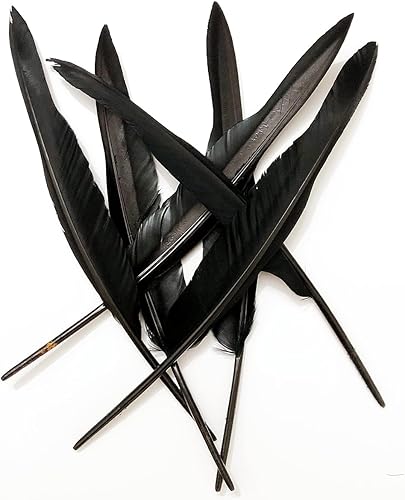 Miniatura 3 de 50 plumas de color rojo rosa con 10  12 pulgadas, hermosas plumas para manualidades (10.2-12.2 in), pluma de ganso natural bilateral de gran tamaño,