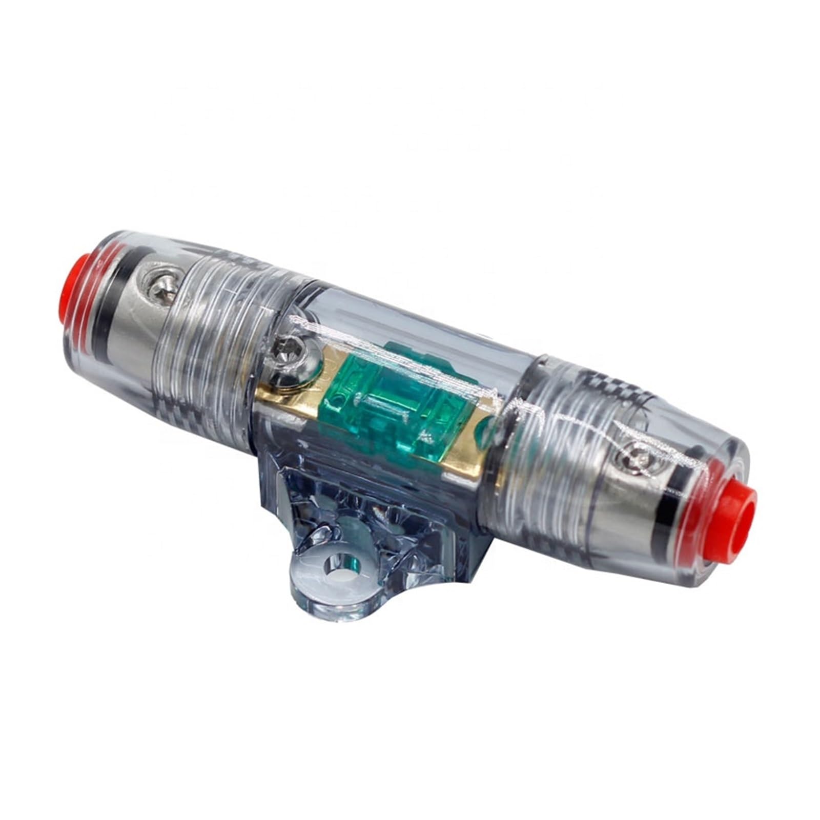 NYRXRYTCA AFS-8 4/8GA Input and Output 60a 80a 100a AFS Waterproof Fuse Box Heat-Resistant car Audio refit Fuse Holder Tube Type(60A)