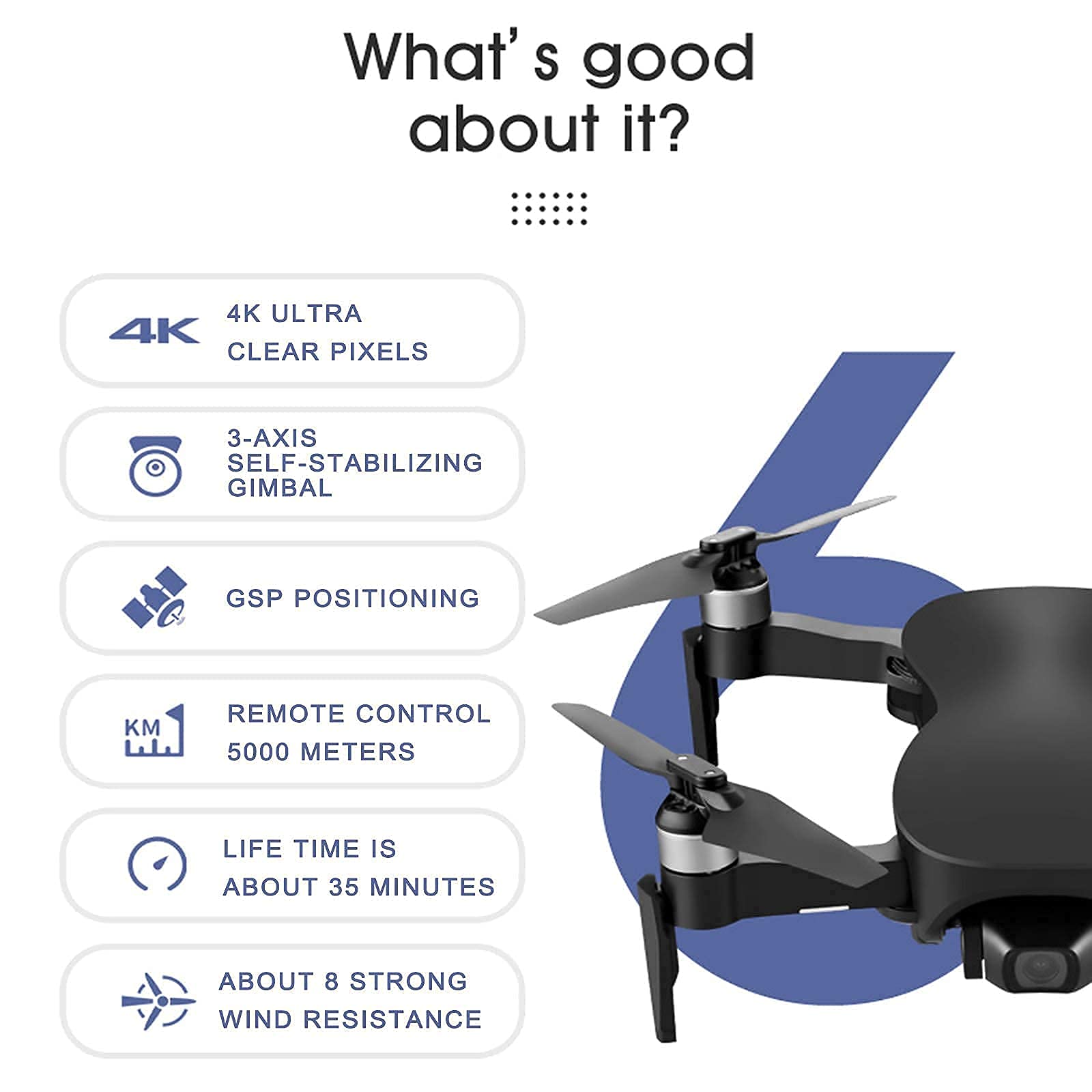 Dron Z Kamerą Trójosiowa Mechaniczna Fotografia Lotnicza Z Gimbalem 4K Uav Duże Obciążenie Hd Profesjonalny Obiektyw 4K Ultra-Daleki Zasięg Uav 5000 Metrów Automatyczny Powrót Do Domu Quadcopter, B