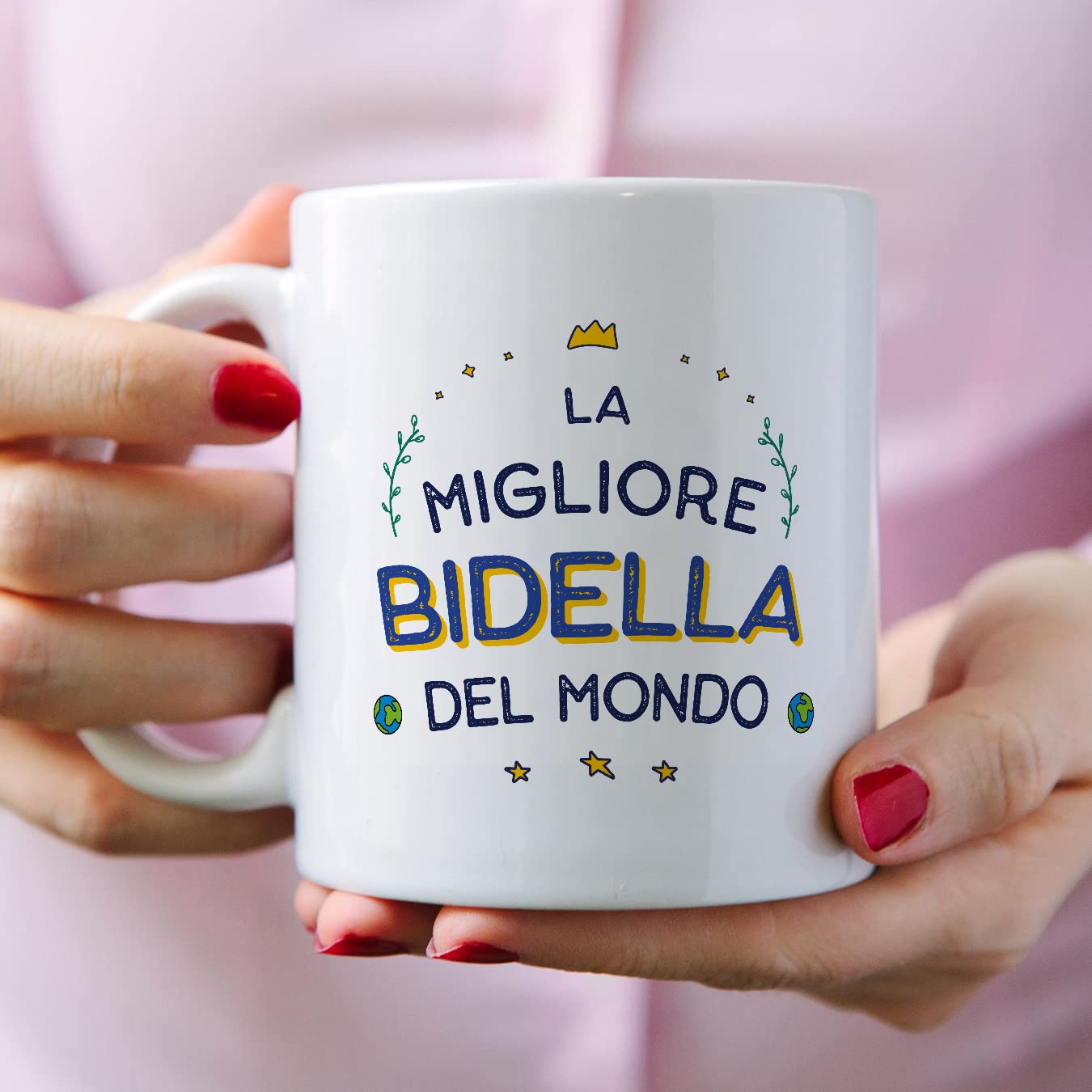 Tazza in ceramica per BIDELLA donna 11 oz / 350 ml - Idea regalo compleanno