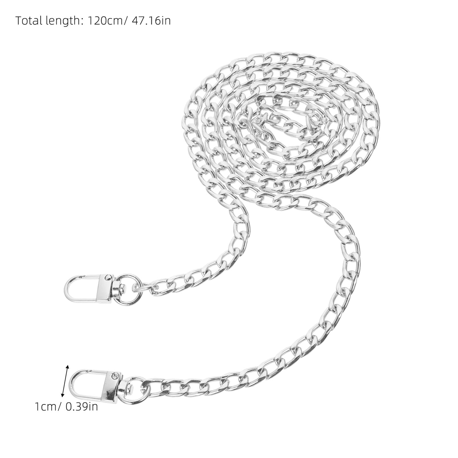 Alipis 8 Piezas Cadena Para Bolso Correa De Repuesto Desmontable Cadena Extensora Para Bolso