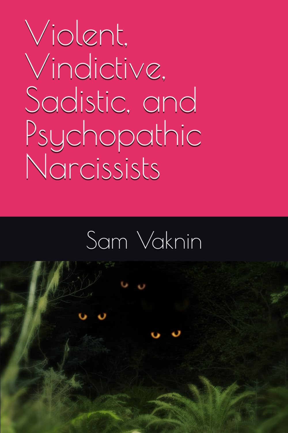 Violent, Vindictive, Sadistic, and Psychopathic Narcissists