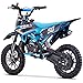 Mini Moto Cross ROAN-RXF 49CC (4.5CV), Azul, NIÑOS DE 5 A 10 AÑOS