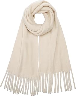 Women's Scarf - Ladies Shawl -Scarf for Women UK, Warm Thick Wool Wrap S...