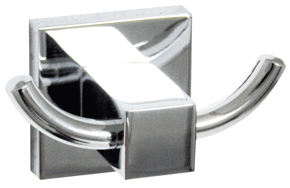 Fackelmann 86751 Double Hook 8.5 x 5 x 5 cm Chrome-Plated