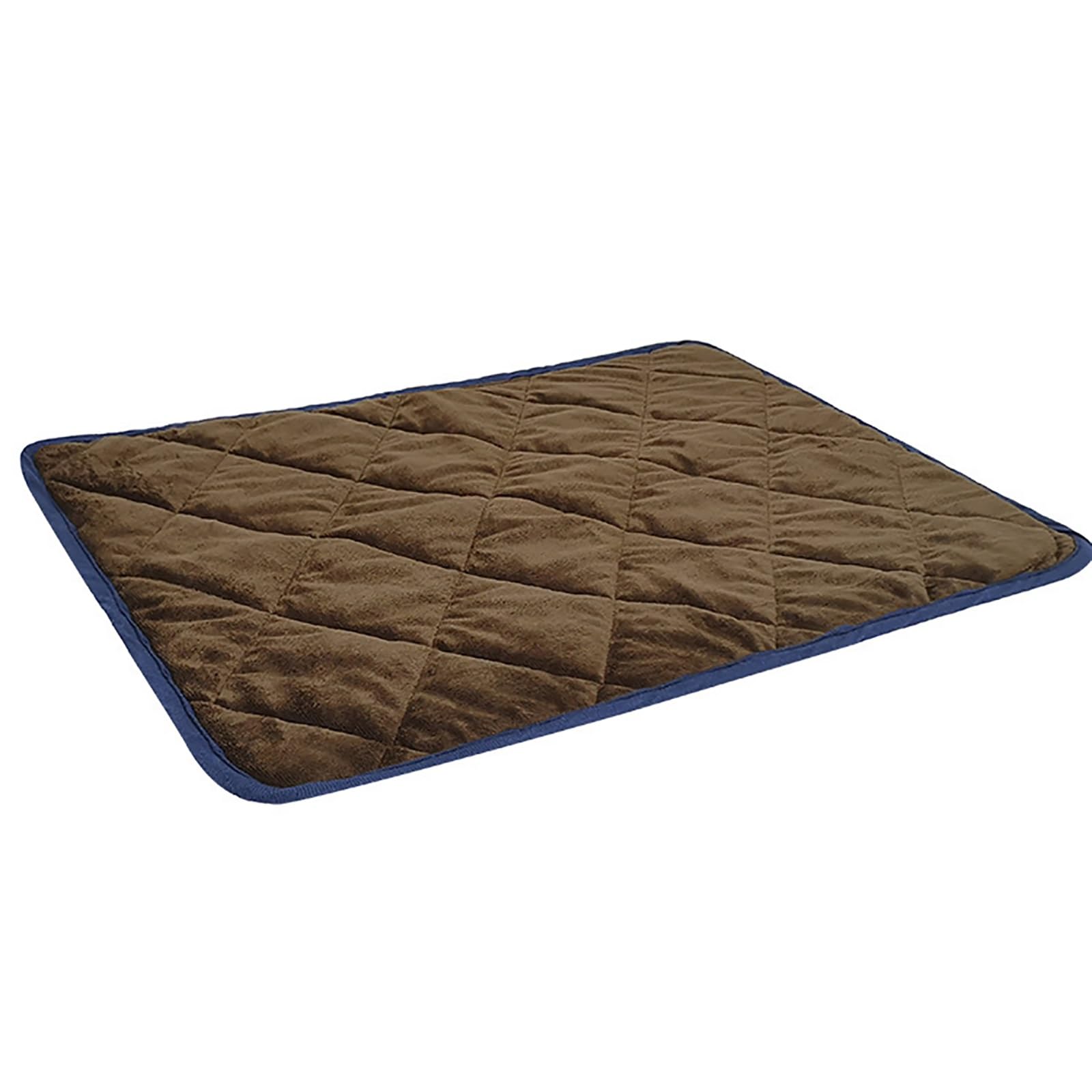 Selbstheizende Katzendecke, Selbstheizende Hundedecke, Leicht zu Reinigen, rutschfest und Strapazierfähig, Weich und Bequem, für Den Innen- und Außenbereich Geeignet(Brown,X-Large)