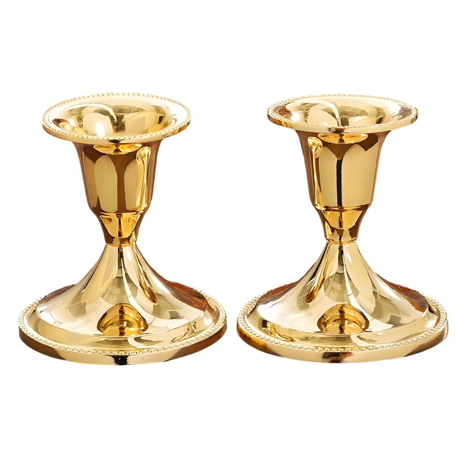 Elnwnnkc 2Pcs Metal Stick Holders Holders Centerpiece Candlestick Wedding Christmas Decoration Wedding Highlight Deck