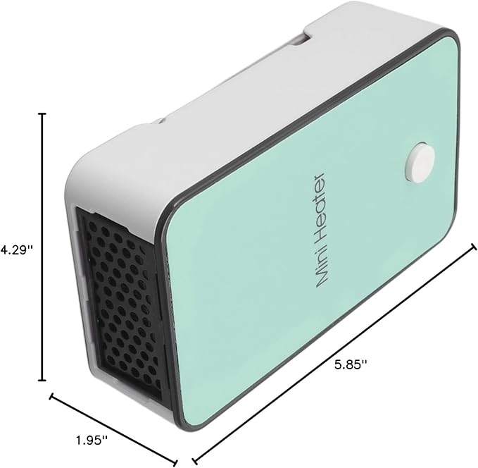 Calefactor Eléctrico Portátil PTC Corrugado 110V miniatura 2