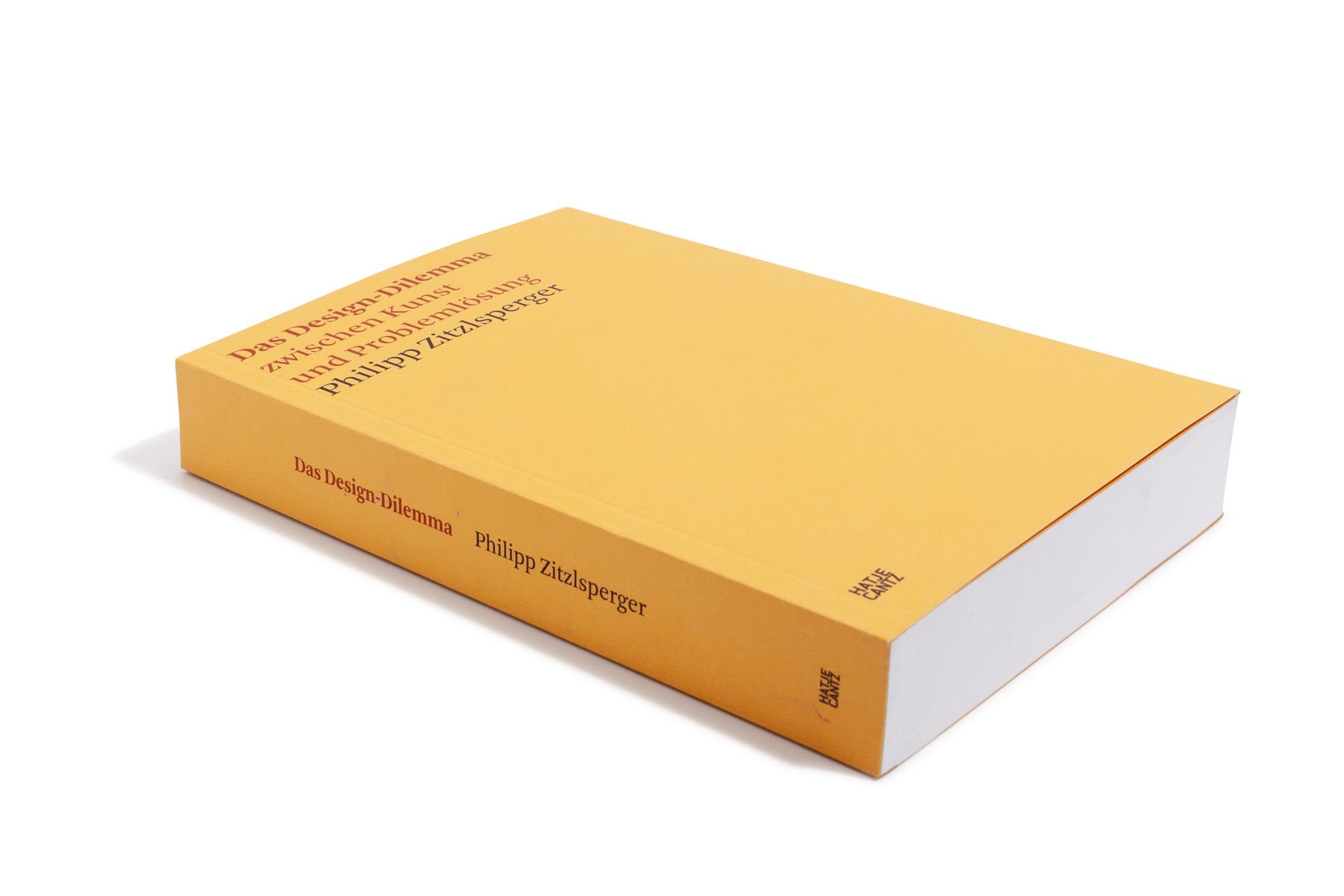 Das Design-Dilemma zwischen Kunst und Problemlösung (Hatje Cantz Text, Band 7)