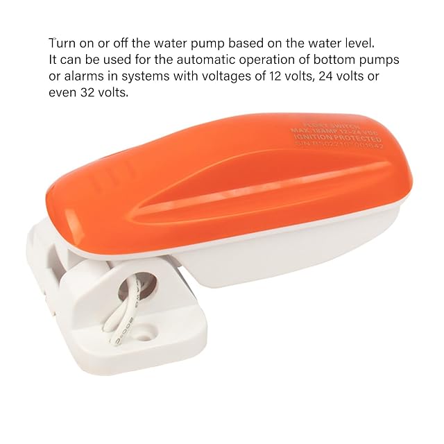 Foto 6 de 8 de CAZSTYK Cambio automático de efluente de agua de sentina, construcción ABS permanente, 12 V, 24 V, 32 V