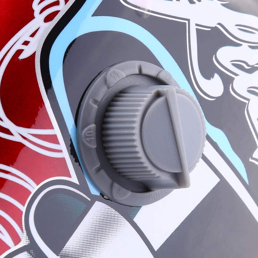 Ejoyous Careta Soldar Automatica, Máscara de Soldadura Protección de Soldador Energía Soldar para Más Modos TIG MIG MAG, Pirata Rojo, Amplia Sombra 4/9-13