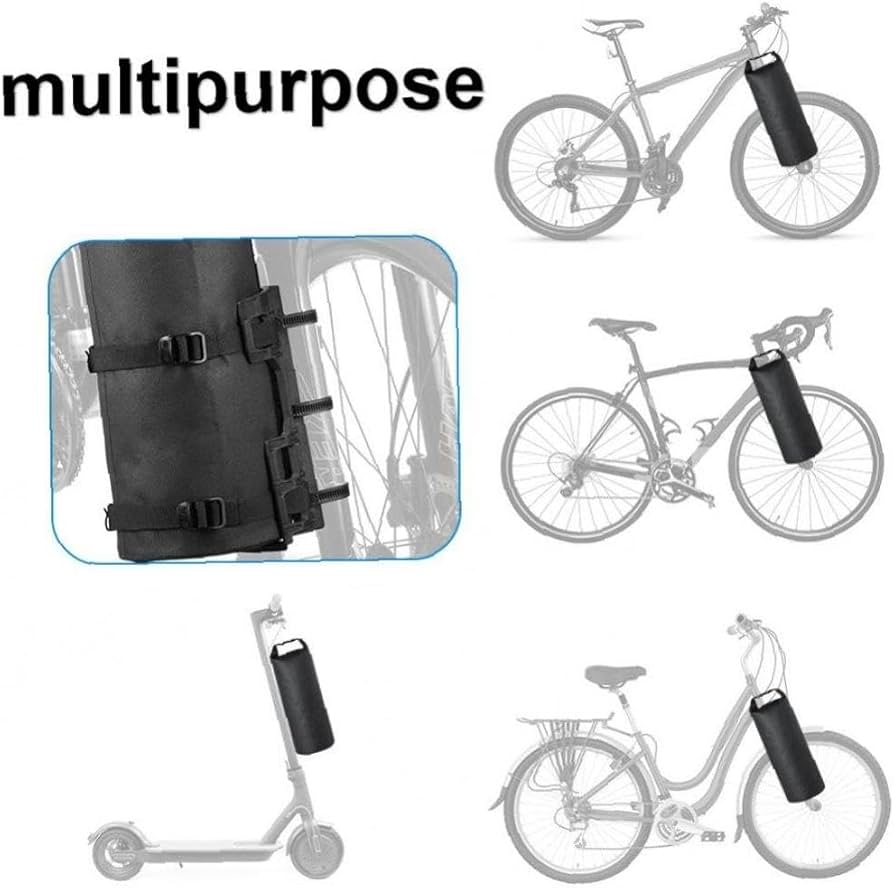 Amazon.co.jp: 自転車 フロントフォークバッグ バイクフォークバッグ