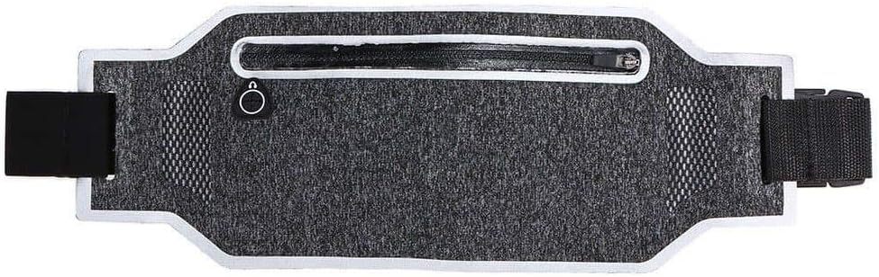 DFV mobile - Case Running Waist Pack Waterproof Fanny Pack Pouch Belt Bag for Running Cycling Motorcycle Bike Sport for BLU Samba Mini Q210 - GREY