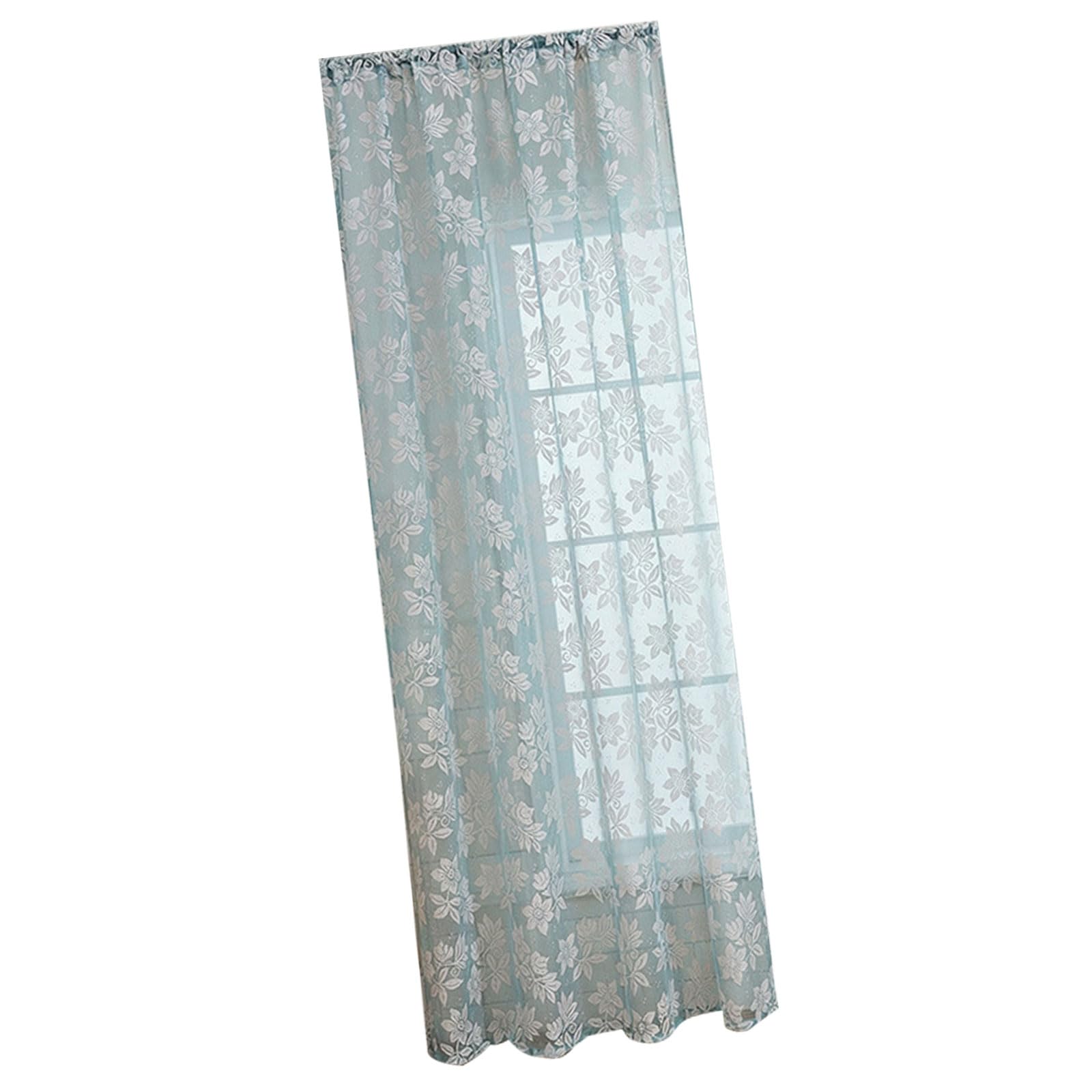 Jazuaiao Rod Pocket Designs Sheer Curtain for Quick Setups Enhancing Any Living Space Ambiances Rod Pocket Curtains