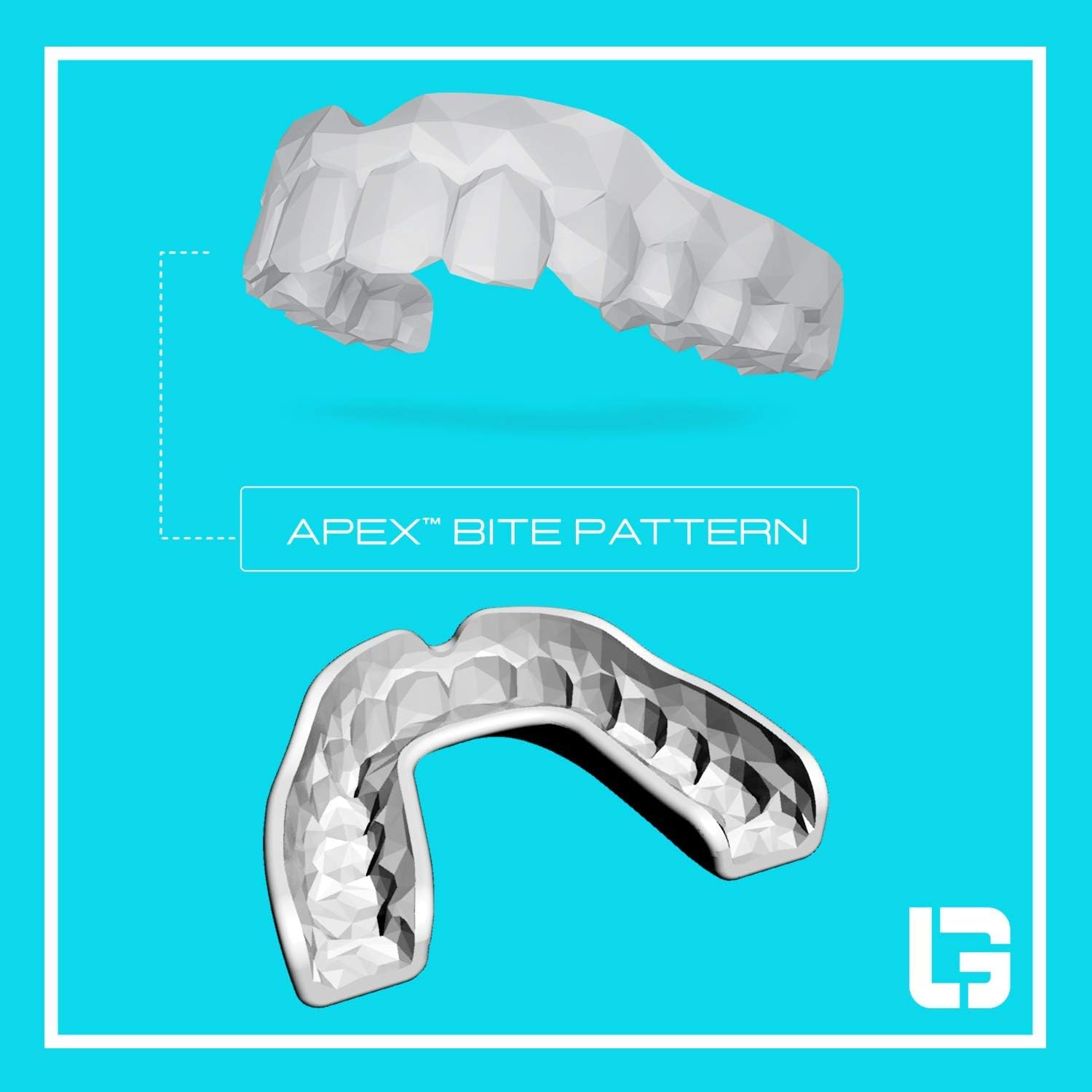 APEX Mouthguards for Football, Basketball, Boxing, Wrestling, Soccer, Karate, Hockey, MMA | Adult & Youth | Pre-Indented for a Precise Fit | Case Included