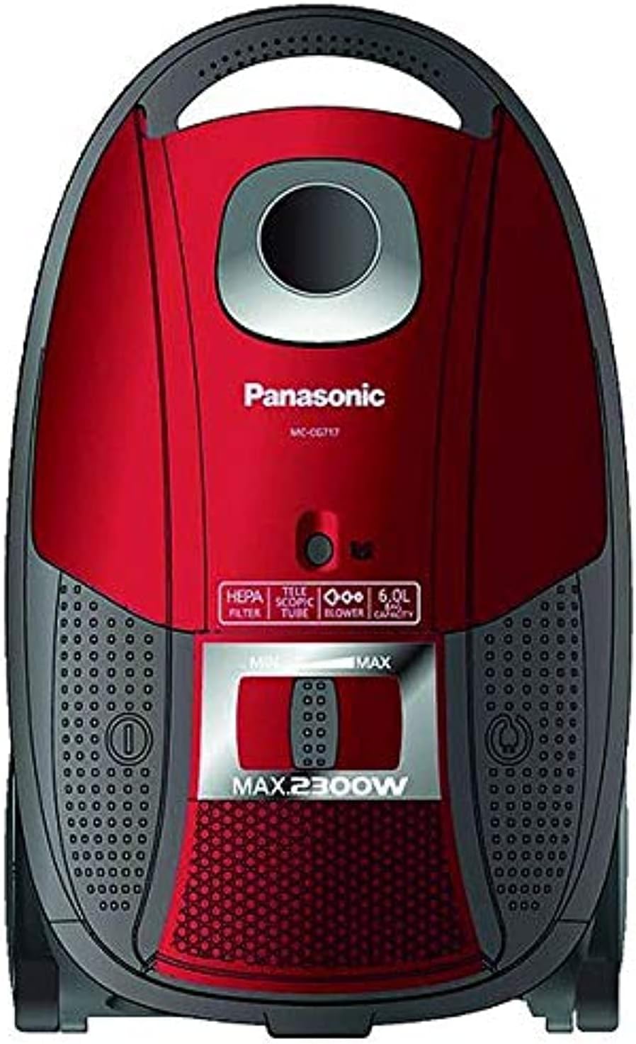 Panasonic Canister Vacuum Cleaner 2300W, Red [MCCG717R] Buy Online at