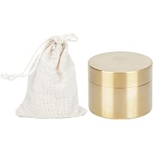 Tbest Storage Box, Waterproof Round Shape Box Metal Jewelry Sealed Container Dustproof -Proof Storage Box