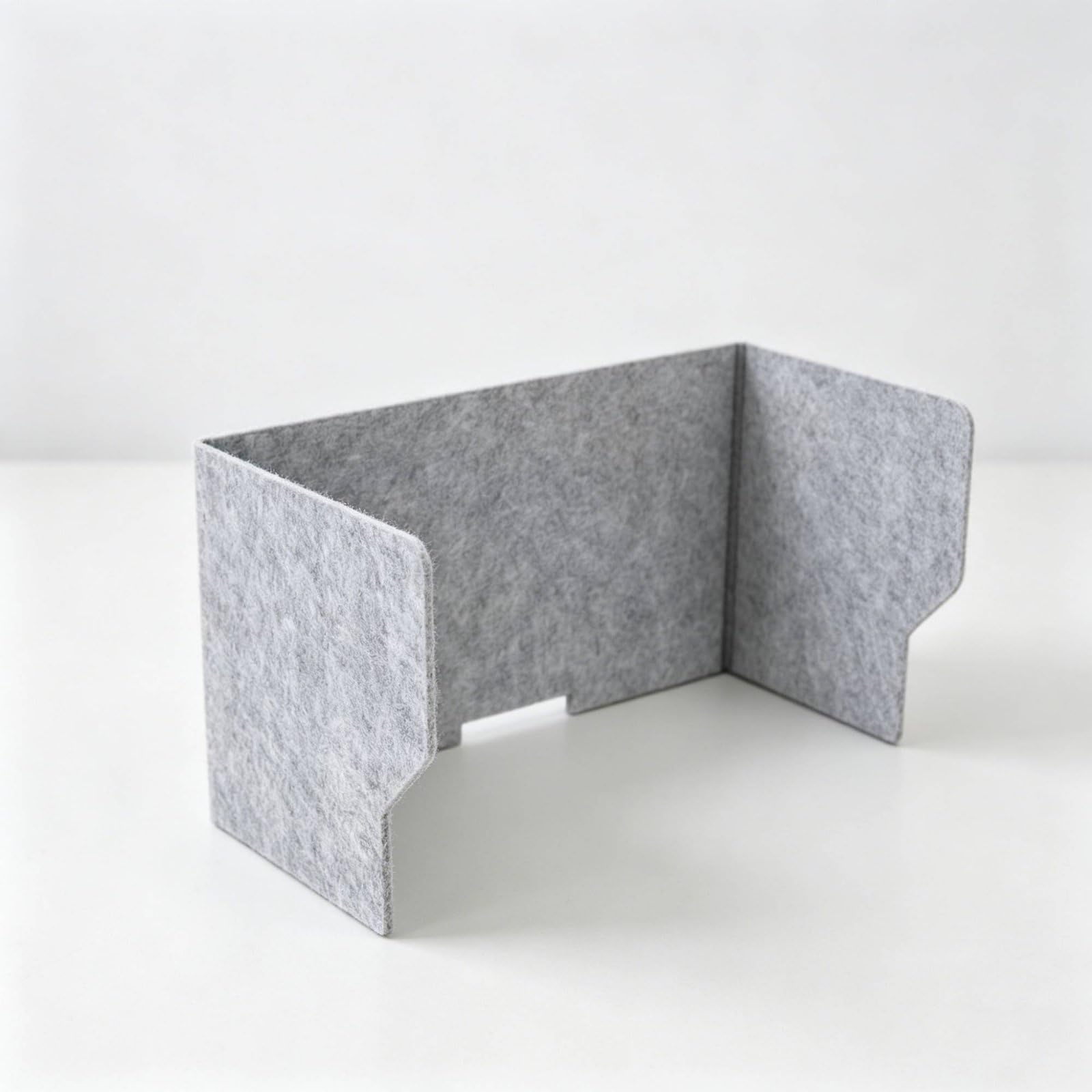 Gralara Pannello Fonoassorbente da Scrivania Leggero Pannello Divisorio da Tavolo Parasole Barriera Scrivania Pieghevole per Impiegati, Ufficio, 80CM, 3 Lati+4 Clip