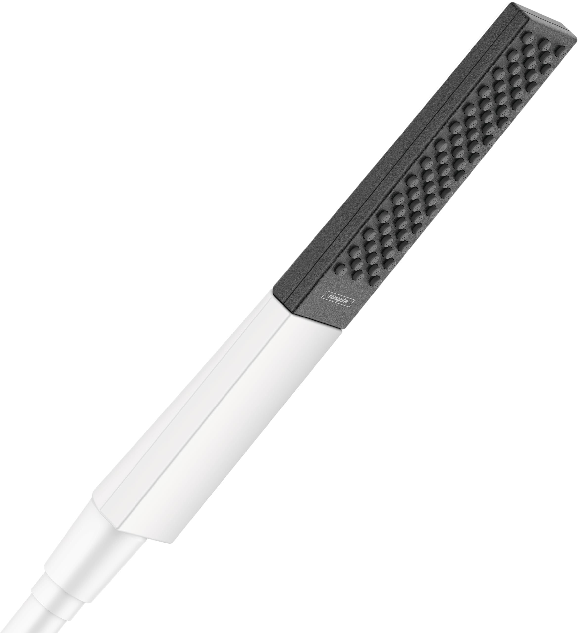 hansgrohe Rainfinity Douchette à main 100 1 jet EcoSmart, blanc mat, 26867700