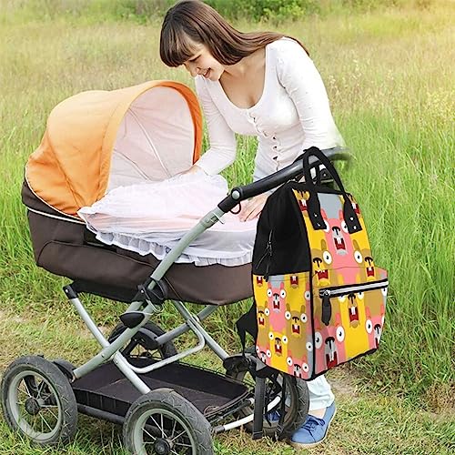 Sac à dos d'école décontracté multicolore taille unique - 6