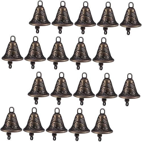 Yardwe Campana de caballo pequeño, decoración bohemia, campanas de animales de granja, campanas de campanas de viento, campanas de Feng Shui,