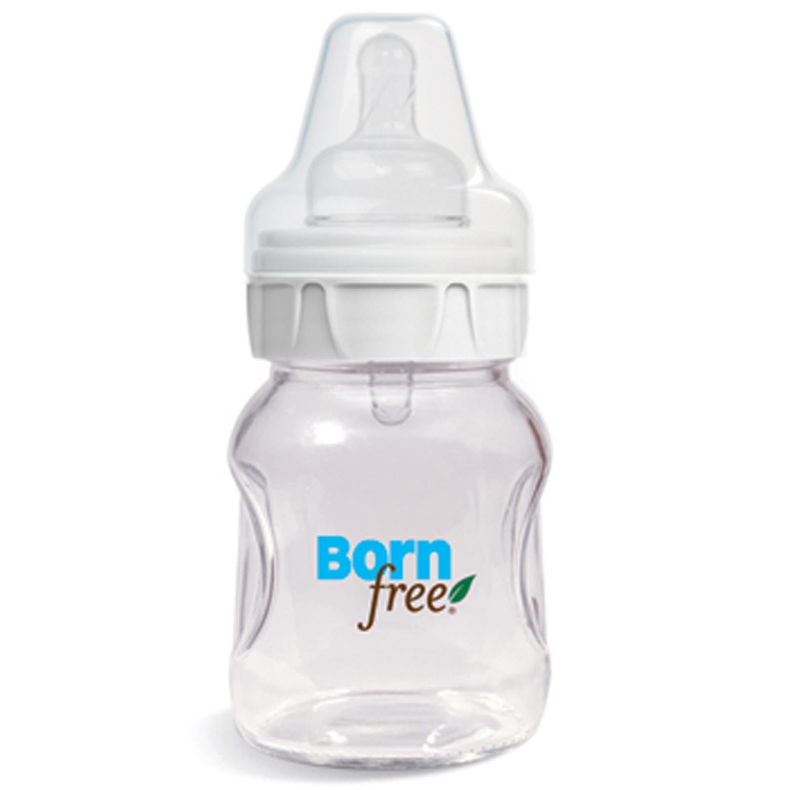 BORNFREE/Summer Infant Bottle,Glass,Wide NK,5 OZ, 5 OZ