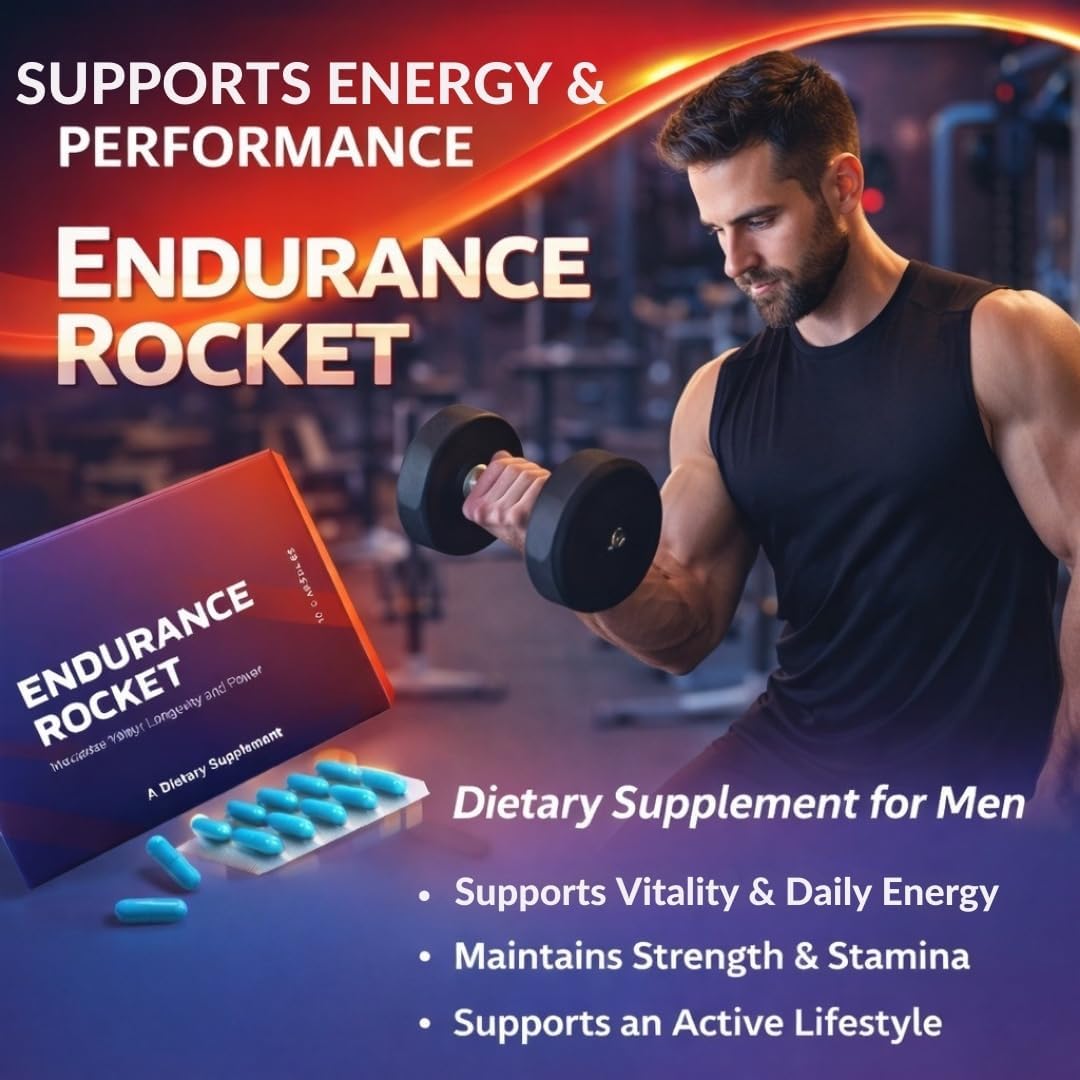 Blended Sports Nutrition Support Supplement – Extra Strength Formula to Support Energy, Stamina, Endurance, Strength & Vitality – 10 Capsules - Image 4