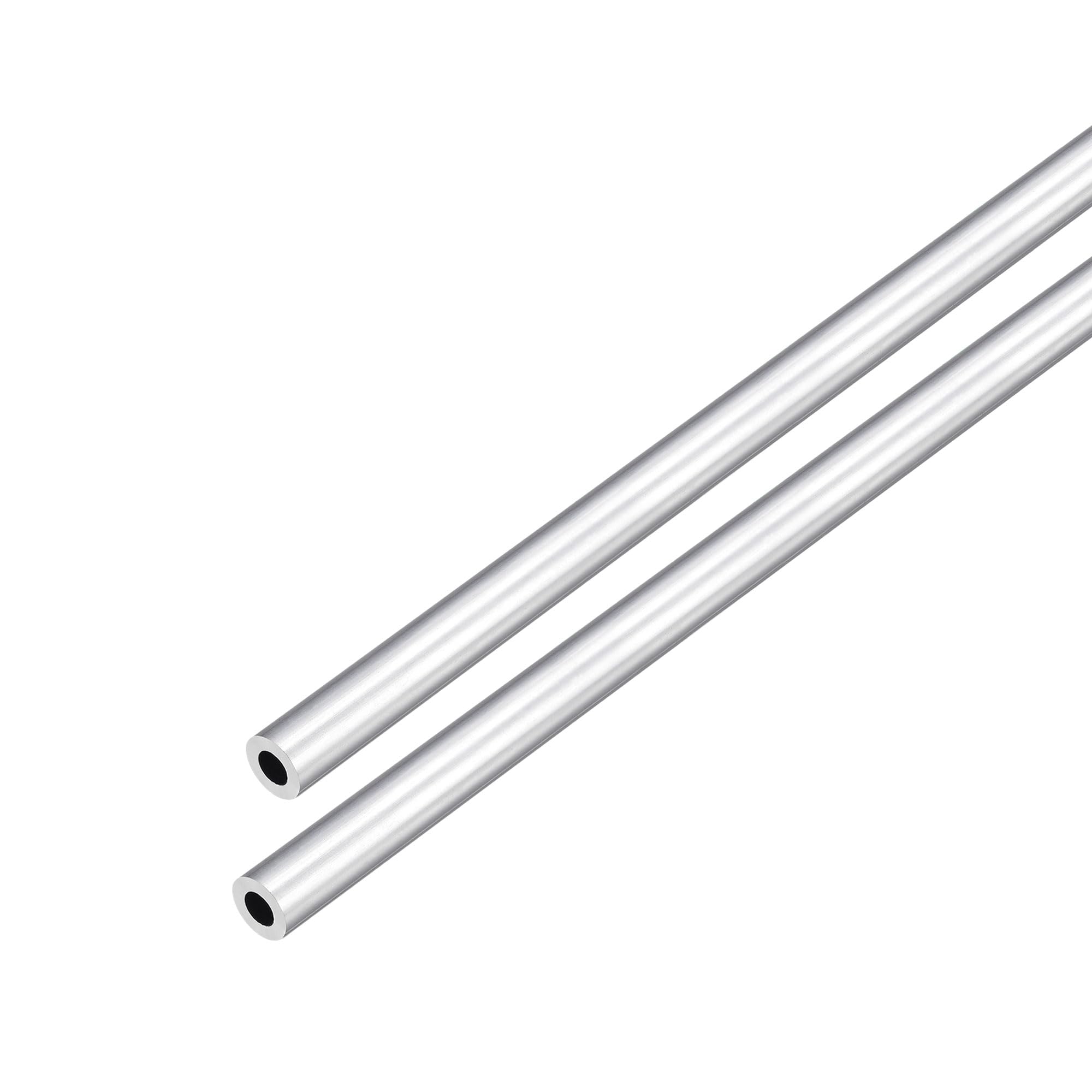 DMiotech Lot De 2 (7mm Od X 4mm Id) Tube Rond En Aluminium 6063 De