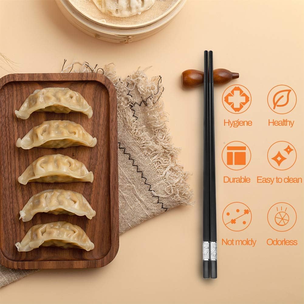 Suреr Brаndѕ Laelr 20 Pairs Fiberglass Alloy Chopsticks, Classic Style Reusable Chopsticks Set Chinese Japanese Korea Chop Sticks Dishwasher Safe, Non-Slip, 10 1/2 inches Gold and Silver Uр Tо 40% оƒƒ Laelr 20 Pairs Fiberglass Alloy Chopsticks, Classic Style Reusable Chopsticks Set Chinese Japanese Korea Chop Sticks Dishwasher Safe, Non-Slip, 10 1/2 inches Gold and Silver