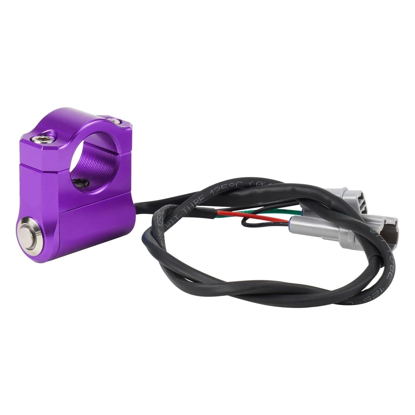 Włącznik kierownicy motocykla Pasuje do Surron Light Bee X pasuje Segway X160 przycisk przełącznika reflektorów elektryczny motor terenowy(PURPLE)